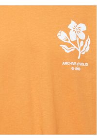 !SOLID - Solid T-Shirt 21107756 Pomarańczowy Casual Fit. Okazja: na co dzień. Kolor: pomarańczowy. Materiał: bawełna. Styl: casual #4