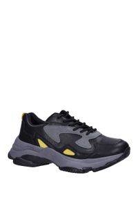 Casu - Czarne buty sportowe sneakersy sznurowane casu ds13003. Kolor: czarny #1