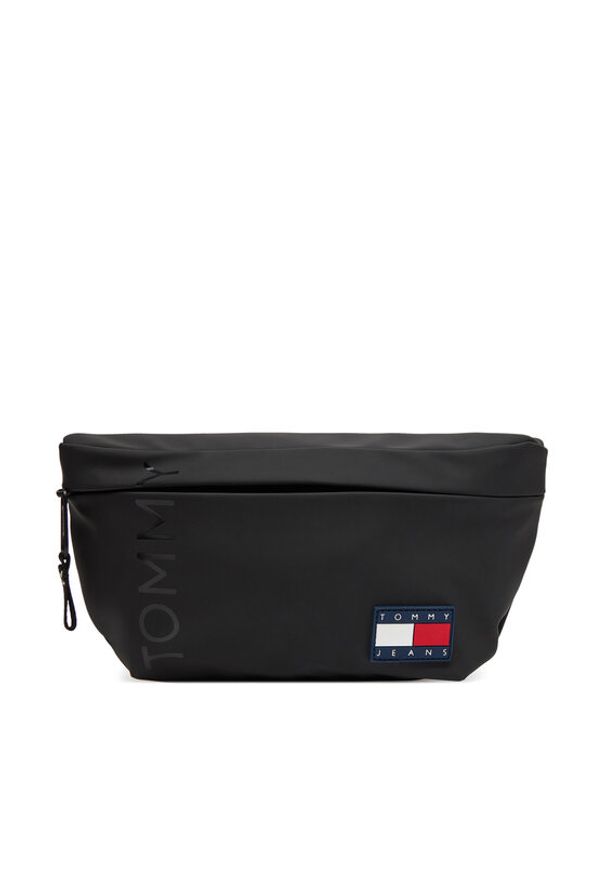 Tommy Jeans Saszetka nerka Tjm Daily + Bumbag AM0AM13273 Czarny. Kolor: czarny. Materiał: skóra