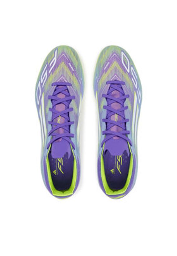Adidas - adidas Buty do piłki nożnej F50 Pro Firm Ground JH7683 Fioletowy. Kolor: fioletowy. Materiał: materiał
