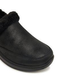 skechers - Skechers Kapcie Cozy Escape 168114/BBK Czarny. Kolor: czarny. Materiał: skóra #6