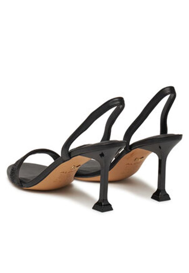 Aldo Sandały Radiance 13922222 Czarny. Kolor: czarny. Materiał: skóra