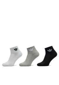 Adidas - adidas Skarpety długie Mid Crew IJ5612 Kolorowy. Materiał: bawełna. Wzór: kolorowy #1