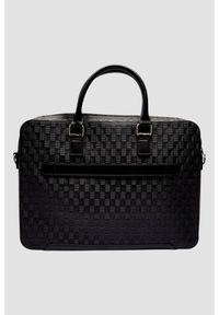 Guess - GUESS Сzarna męska aktówka Torino Briefcase. Kolor: czarny. Materiał: materiał. Styl: elegancki, biznesowy, klasyczny #5