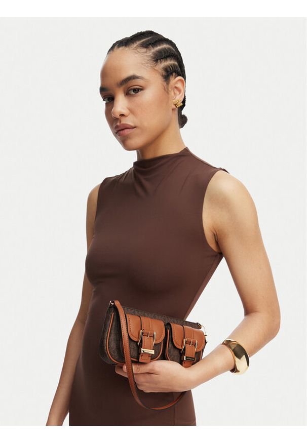 MICHAEL Michael Kors Torebka 32S5GZCU1B Brązowy. Kolor: brązowy. Materiał: skórzane