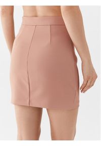 Elisabetta Franchi Spódnica mini GO-018-36E2-V220 Różowy Slim Fit. Kolor: różowy. Materiał: syntetyk #2