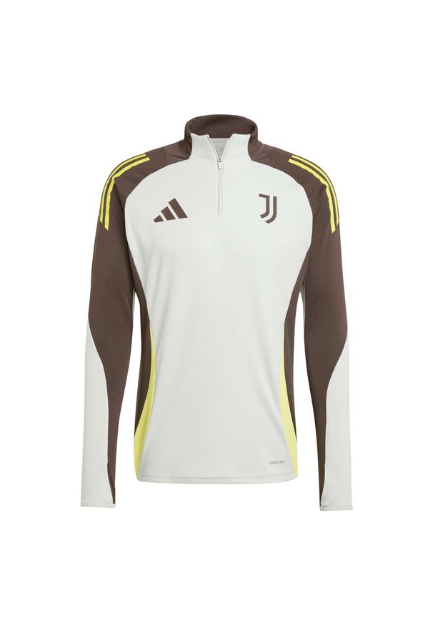 Bluza Adidas Sport Juve Eu Tr Top Dorosłych. Kolor: czarny. Materiał: dresówka. Sport: bieganie