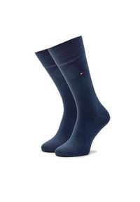 TOMMY HILFIGER - Tommy Hilfiger Skarpety długie 371111134 Niebieski. Kolor: niebieski. Materiał: bawełna #4