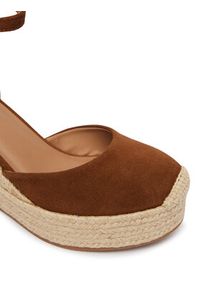 BOSS Espadryle Madeira 50563452 Brązowy. Kolor: brązowy. Materiał: skóra, zamsz #2