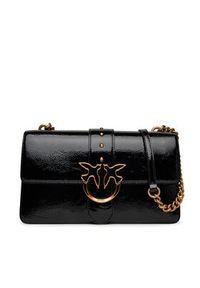 Pinko - PINKO Torebka Love One Light Cl PE 25 PLTT 105313 A1UV Czarny. Kolor: czarny. Materiał: skórzane, lakierowane #2