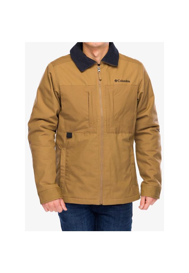 columbia - Kurtka ocieplana męska Columbia Loma Vista Fusion Jacket. Kolor: brązowy. Sport: turystyka piesza