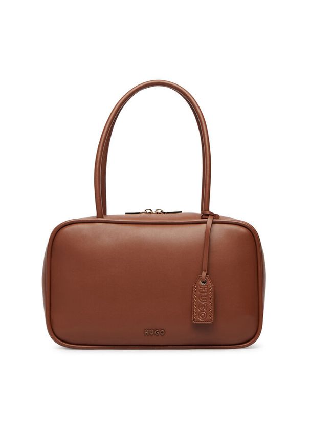 Hugo - Torebka HUGO. Kolor: brązowy
