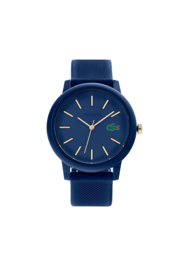 Lacoste Zegarek 2001271 Granatowy. Kolor: niebieski