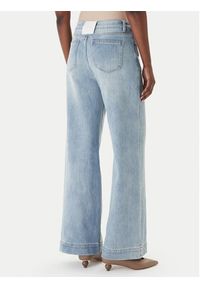 Eleh Jeansy EL112 Niebieski Wide Leg. Kolor: niebieski #5