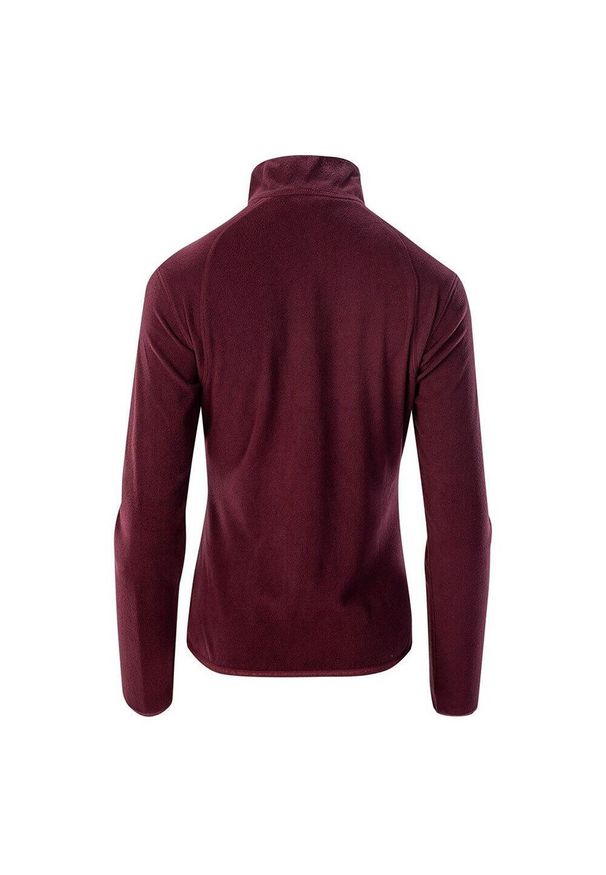 Iguana - Polarowy Top Damski Produkt Termiczny Vilos. Kolor: czerwony, brązowy, wielokolorowy. Materiał: polar. Sport: turystyka piesza