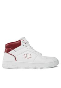Champion Sneakersy Rebound 2.0 Mid Mid Cut Shoe S21907-WW011 Biały. Kolor: biały