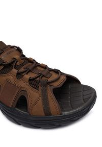 skechers - Skechers Sandały 205181/ACDB Brązowy. Kolor: brązowy. Materiał: materiał #6