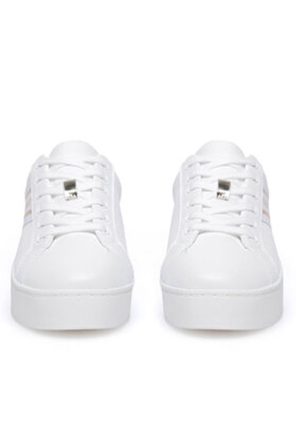 Eva Minge Sneakersy WYL3796-1 Biały. Kolor: biały. Materiał: materiał