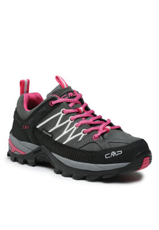 CMP Trekkingi Rigel Low Wmn Treking Shoe Wp 3Q13246 Szary. Kolor: szary. Materiał: materiał