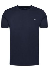 Emporio Armani Underwear Komplet 2 t-shirtów EM000391 AF10776 M8098 Kolorowy Regular Fit. Materiał: bawełna. Wzór: kolorowy #4
