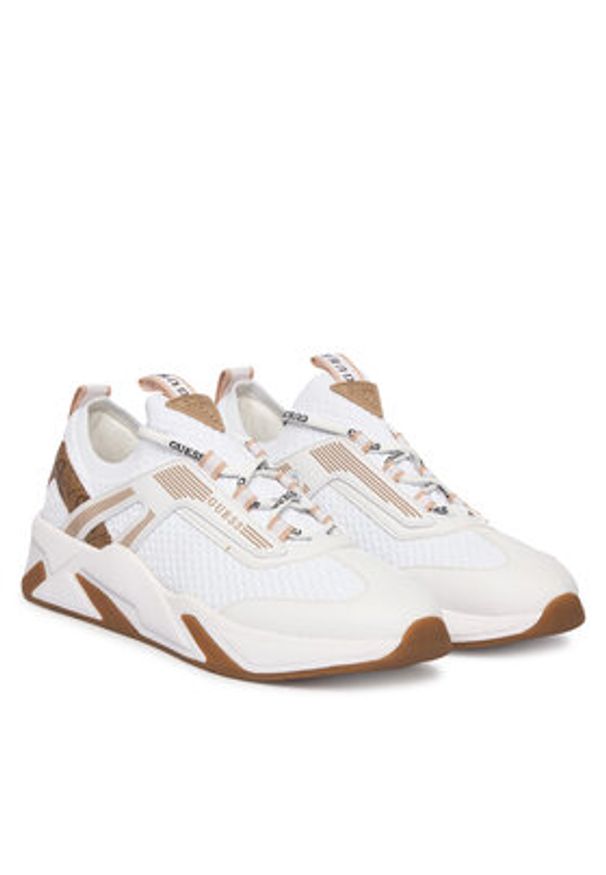 Guess Sneakersy 180741 Biały. Kolor: biały. Materiał: materiał