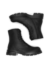 Rieker Trzewiki Z9120-00 Czarny. Kolor: czarny. Materiał: materiał #6
