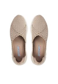 skechers - Skechers Baleriny Bobs B Flex 117323/TPE Beżowy. Kolor: beżowy. Materiał: materiał #5