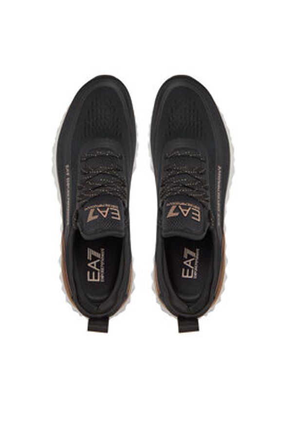 EA7 Emporio Armani Sneakersy X8X106 XK262 R699 Czarny. Kolor: czarny. Materiał: materiał