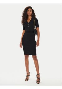 Guess Sukienka dzianinowa W4YK16 Z37K0 Czarny Slim Fit. Kolor: czarny. Materiał: syntetyk #3