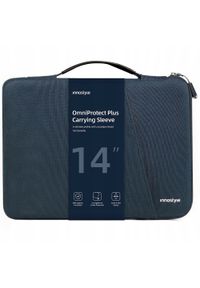 Innostyle - INNOSTYLE TORBA NA LAPTOPA 13 14 WODOODPORNA ETUI OMNIPROTECT PLUS NIEBIESKA. Kolor: niebieski