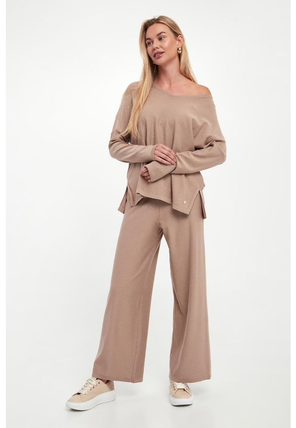 Joseph Ribkoff - Sweter damski z cekinami JOSEPH RIBKOFF