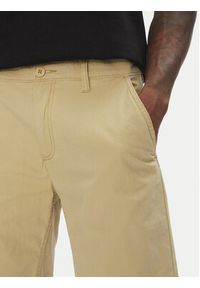 Timberland Szorty materiałowe TB0A5U2K Beżowy Regular Fit. Kolor: beżowy. Materiał: bawełna #4