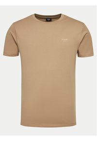 JOOP! Jeans T-Shirt 32Alphis 30027746 Brązowy Modern Fit. Kolor: brązowy. Materiał: bawełna