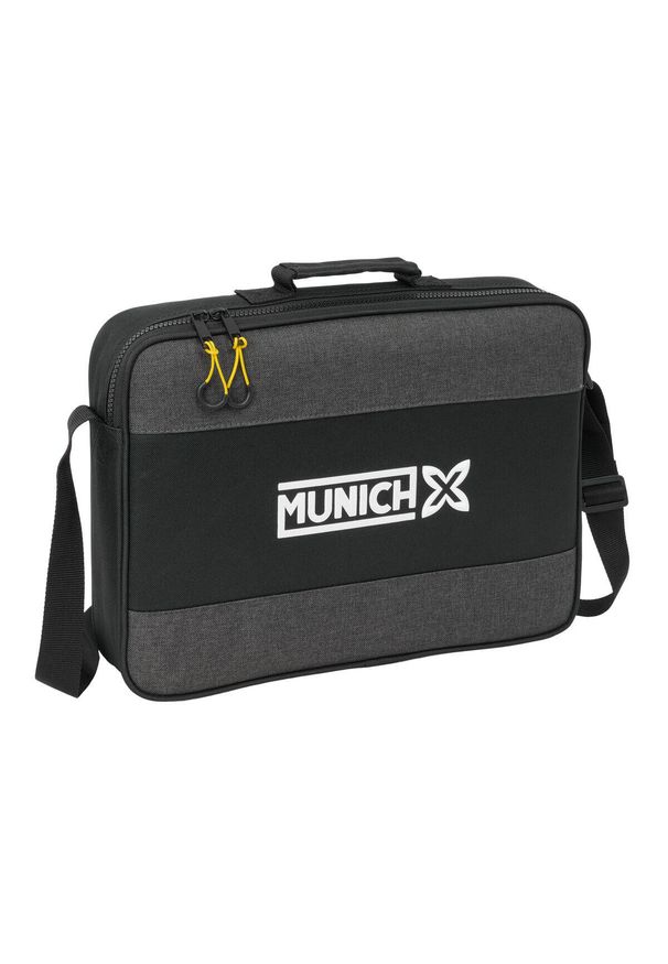 Torba szkolna Munich Topo Czarny. Kolor: czarny