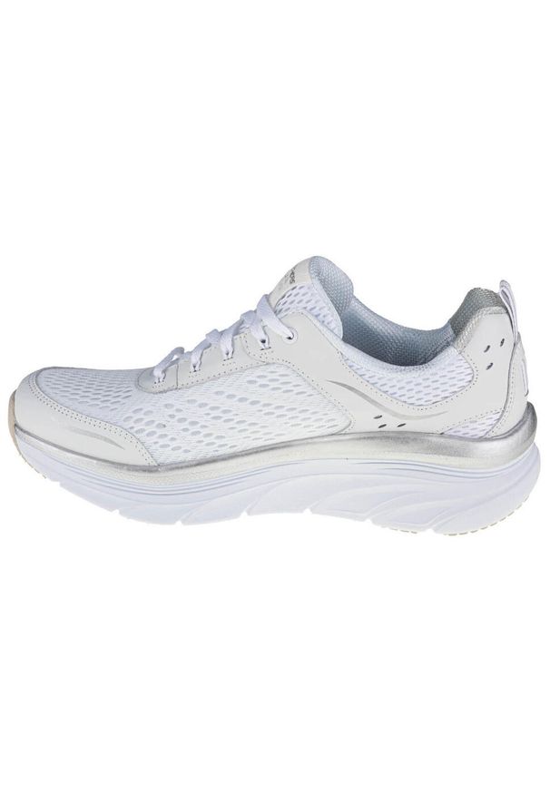 skechers - Buty sportowe Sneakersy damskie, Skechers D'Lux Walker. Kolor: biały. Sport: turystyka piesza