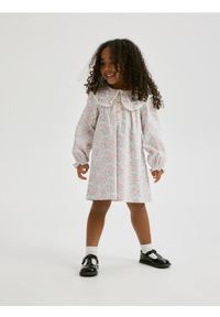 Reserved - Wzorzysta sukienka - wielobarwny. Materiał: bawełna #1