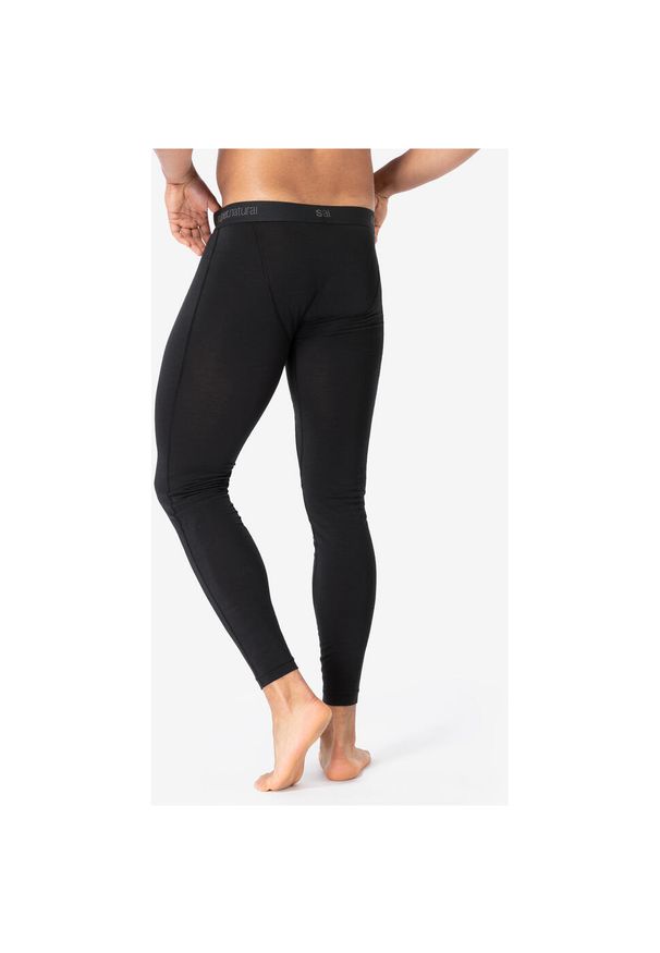 Spodnie termoaktywne męskie SUPER.NATURAL Tundra 175 Tight. Kolor: czarny. Sport: turystyka piesza