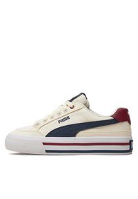 Puma Tenisówki Court Classic Vulc Fs Jr 396558-01 Écru. Materiał: materiał