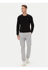 Aeronautica Militare Sweter 262MA1631UL00506 Czarny Regular Fit. Kolor: czarny. Materiał: bawełna #4