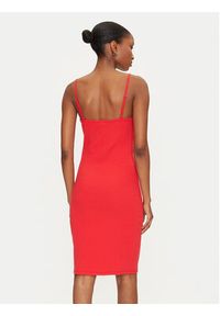 only - ONLY Sukienka letnia Janna 15343601 Czerwony Slim Fit. Kolor: czerwony. Materiał: syntetyk. Sezon: lato #8