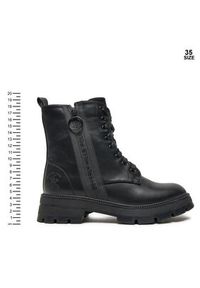 Beverly Hills Polo Club Trapery LS5873-05A Czarny. Kolor: czarny. Materiał: skóra #5