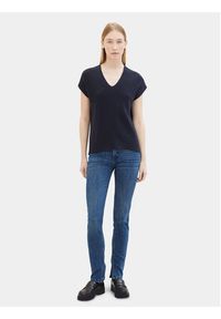 Tom Tailor Jeansy 1040758 Niebieski Slim Fit. Kolor: niebieski