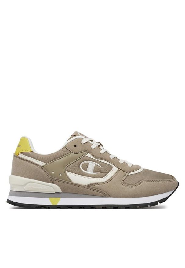 Champion Sneakersy Run 85 Low Cut Shoe S22136-CHA-GS522 Khaki. Kolor: brązowy. Materiał: materiał. Sport: bieganie