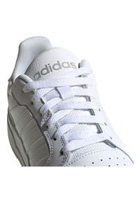 Adidas - Buty damskie adidas Entrap EG4329. Okazja: na co dzień. Wysokość cholewki: przed kostkę. Zapięcie: sznurówki. Materiał: materiał, skóra, guma, syntetyk, zamsz. Szerokość cholewki: normalna. Sport: koszykówka #3