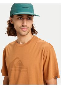 Quiksilver T-Shirt Ev Comp Logo EQYZT08182 Beżowy Regular Fit. Kolor: beżowy. Materiał: bawełna #7