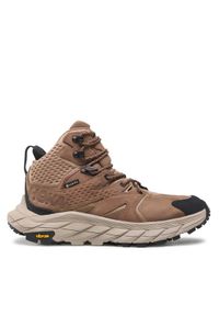 HOKA - Hoka Trekkingi W Anacapa Mid Gtx GORE-TEX 1119372 Brązowy. Kolor: brązowy. Materiał: materiał