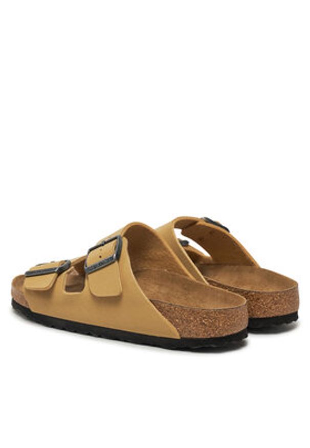 Birkenstock Klapki Arizona Birko-Flor 1029151 Beżowy. Kolor: beżowy. Materiał: skóra