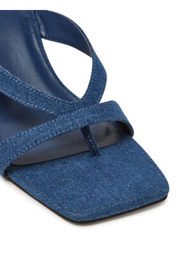 Desigual Japonki 25SSSD01 Granatowy. Kolor: niebieski. Materiał: materiał