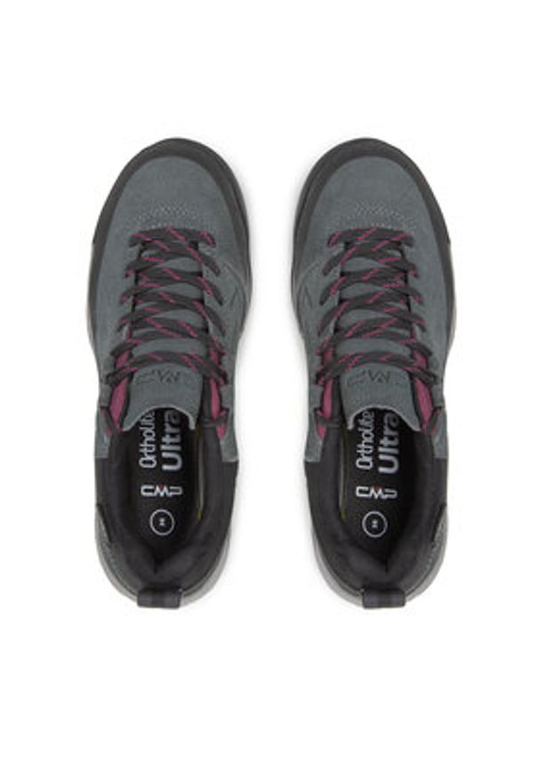 CMP Trekkingi Mintaka Wmn Wp Trekking Shoes 3Q19586 Szary. Kolor: szary. Materiał: skóra, zamsz