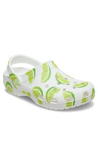 Crocs Klapki Classic Fresh Fruits Clog 211008 Biały. Kolor: biały #6